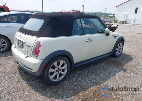 2006 Mini Cooper S S z USA, uszkodzony, nr VIN WMWRH33586TF87466